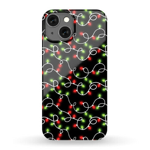 Christmas Lights Pattern Phone Case